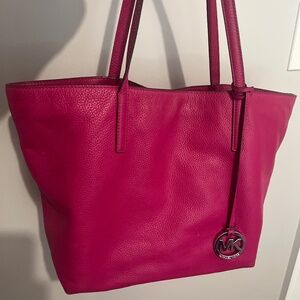 Pink handbag